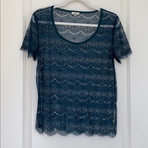 Fossil Lace Top